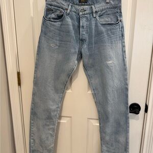 Polo Ralph Lauren Sullivan Slim Distressed Stretch Men's Jeans SZ. 32/34